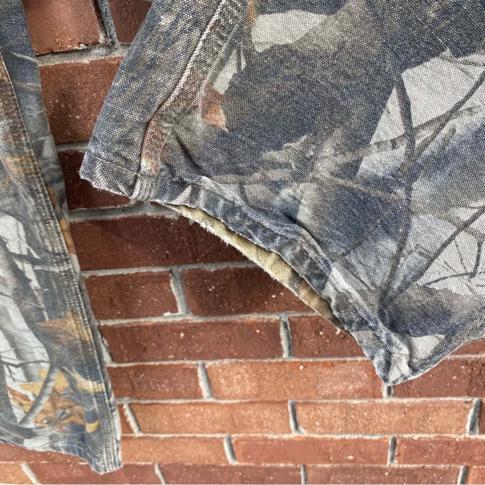 Vintage Carhartt B158 CMO Realtree Camo Pants Men's 42x32 Dungaree Carpenter Y2K - Picture 5 of 13